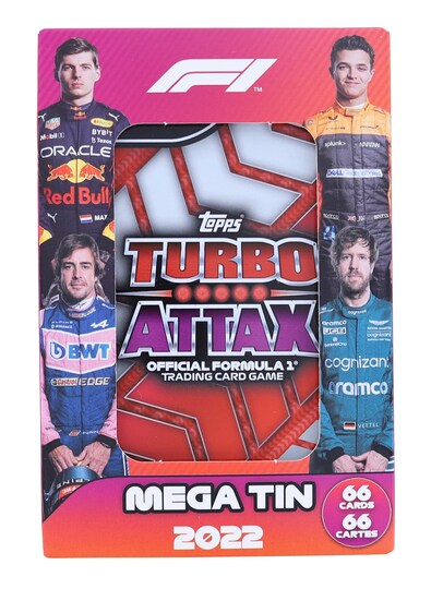 topps turbo attax 2022 rare cards Chrome Formula 1 Hobby Box 2022 Topps F1 Trading Factory Sealed Display Box (24 Packs) F1 Card The Topps Company 2022 Topps Formula 1 Racing